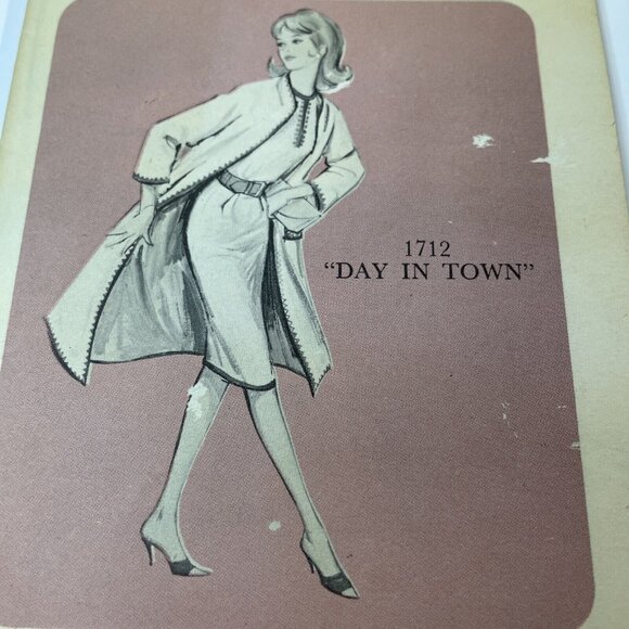 Barbie 1963 Sew-Free Fashion Fun Instructions By Mattel 1712 Day In Town  G59 - Picture 4 of 9